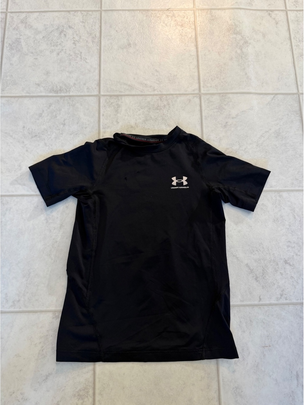 Under Armour kids black athletic T-shirt